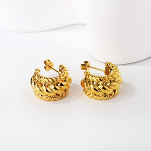 Melina Gold Earrings