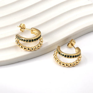 Solara Golden Earrings